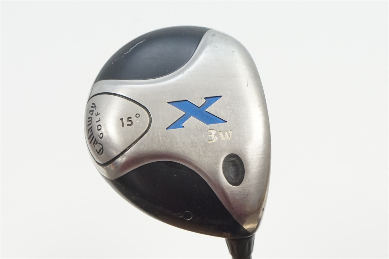 Callaway X 2008 15° 3W Fairway Wood Stiff Flex Fujikura 1043909 Good