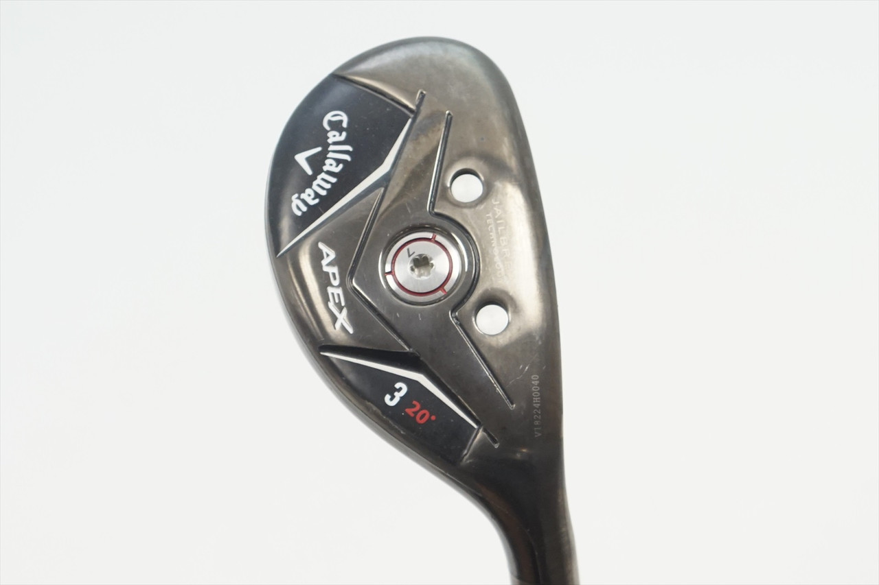 Callaway Apex 19 20° 3 Hybrid Stiff Flex Nvs 1044572 Good H32