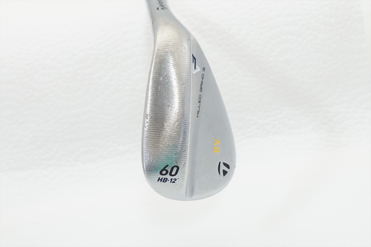 Taylormade Mg3 Satin Raw Chrome Wedge 60°-12 Stiff Dynamic Gold