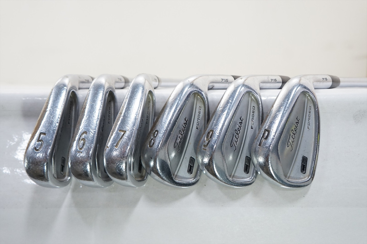 Titleist 716 Cb Iron Set 5-Pw Stiff Flex Kbs Tour-V 110 Steel 1040035 Fair