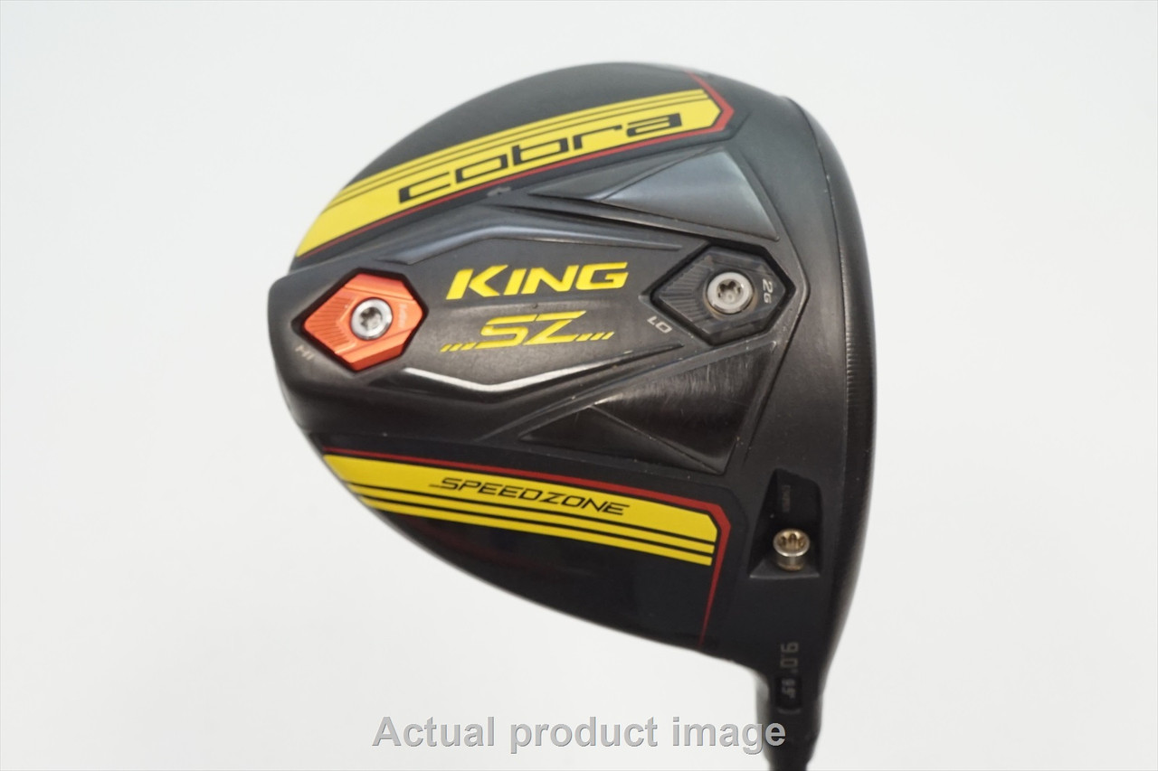 Cobra King Speedzone 9° Driver Stiff Flex Hzrdus Yellow Smoke 60G