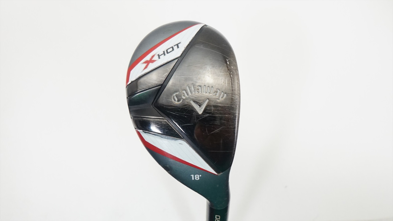 Callaway X-Hot Pro 18° 3H Hybrid Stiff Flex Fubuki 1054523 Good