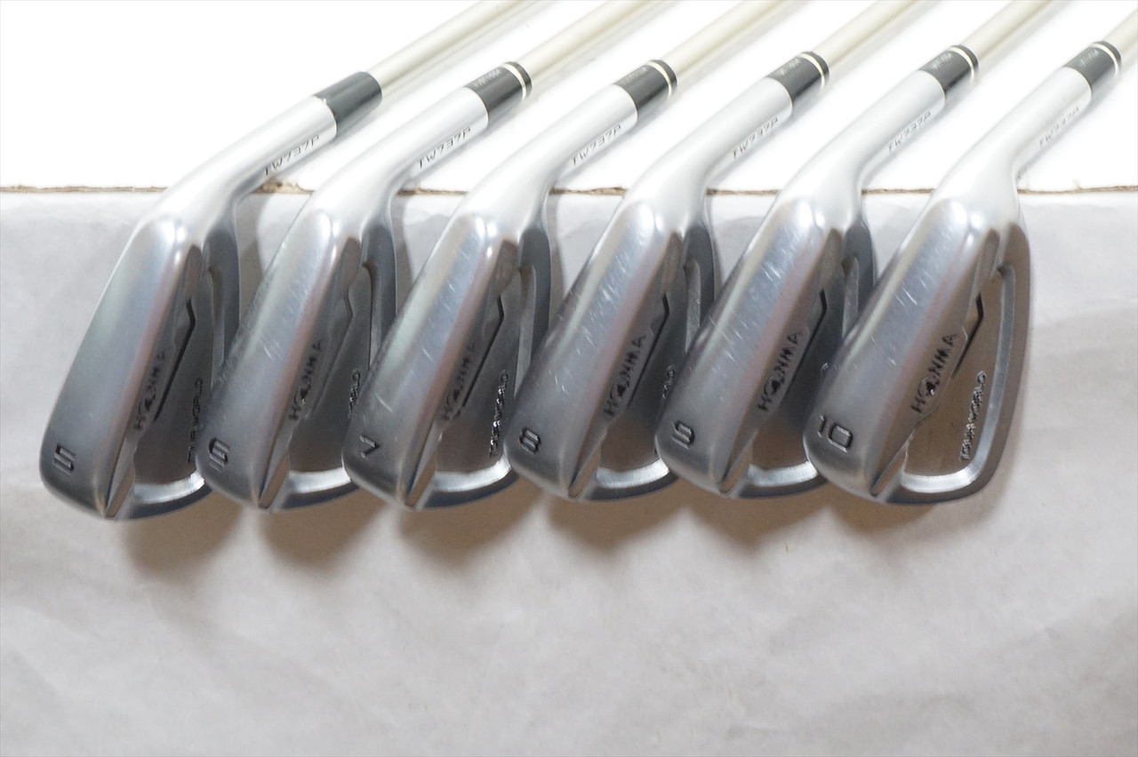 Honma Tw737P Iron Set 5-Pw Regular Flex Vizard I60R Graphite 1059075 Good