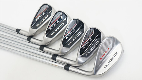 Cobra F-Max Sl Iron Set 7-Pw, Gw Stiff Flex Fst Steel 1068029 Good