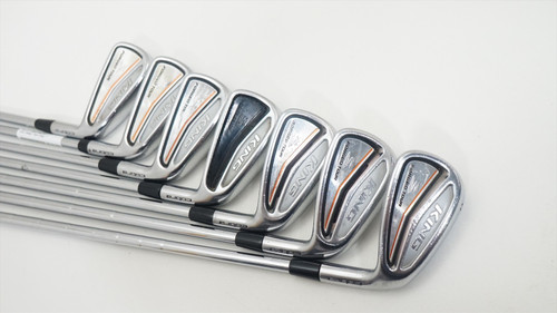ま*み様 COBRA KING TOURアイアン7本セット中古品(美品) Cobra King Forged Tour Iron Set 4-Pw Extra Stiff Dynamic Gold Plus