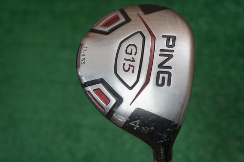 Ping G15 17 Degree 4 Fairway Wood Stiff Flex Graphite 0255821 Used Golf Righty Ping G15 17 Degree 4 Fairway Wood Stiff Flex Graphite 0255821 Used Golf Righty