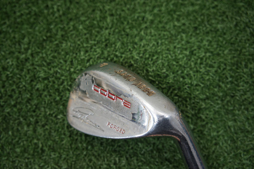 Cobra Greg Norman Forged 57* Degree Sand Wedge Steel Shaft 221024 Used WR32 Cobra Greg Norman Forged 57* Degree Sand Wedge Steel Shaft 221024 Used WR32