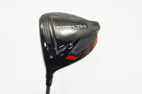 Taylormade Stealth 10.5° Driver Regular Hzrdus Rdx Red Fair Lefty