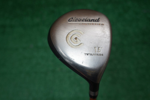 Cleveland Launcher Ti 15 Degree Fairway Wood Stiff Flex Graphite 256670 Used IO6