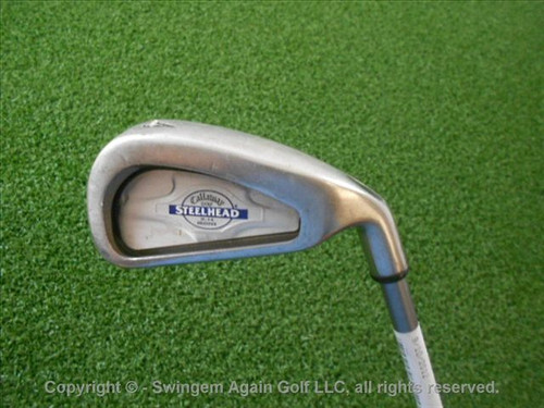 Callaway Steel Shafthead X-14 4 Iron Graphite Shaft Stiff Condition Used L76 Callaway Steel Shafthead X-14 4 Iron Graphite Shaft Stiff Condition Used L76