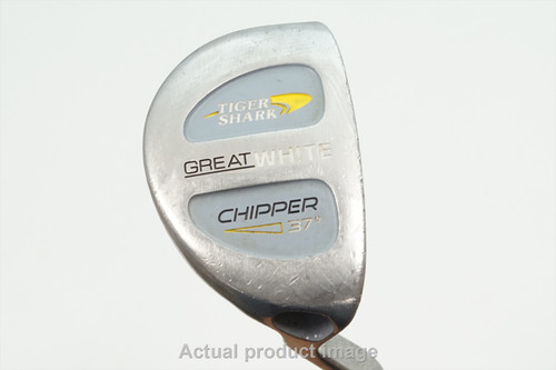 Tiger Shark Great White Chipper Wedge 37°- Stock Stl 893313 Good Tiger Shark Great White Chipper Wedge 37°- Stock Stl 893313 Good
