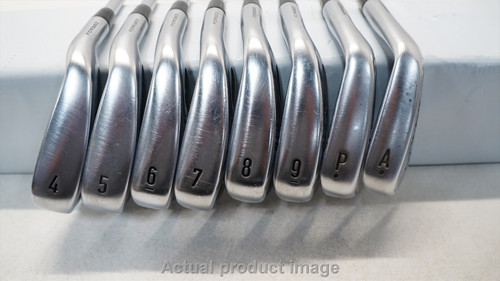 Callaway Apex 21 Iron Set 4-Pw, Aw Stiff Kbs Max Ct180 Steel 1083252 Good J15