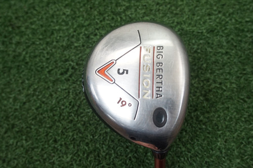 Women'S Callaway Big Bertha Fusion 19* Degree 5 Wood Ladies Flex 159218 Used B31 Women'S Callaway Big Bertha Fusion 19* Degree 5 Wood Ladies Flex 159218 Used B31