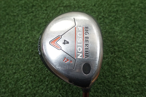 Womens Callaway Bb Fusion 17 Degree 4 Fairway Wood Ladies Flex 156909-A Used Womens Callaway Bb Fusion 17 Degree 4 Fairway Wood Ladies Flex 156909-A Used