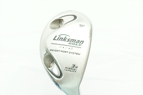 Linksman Utility 19 Degree Utility Iron Uniflex Flex Graphite 0709174 Righty HB12-9-33