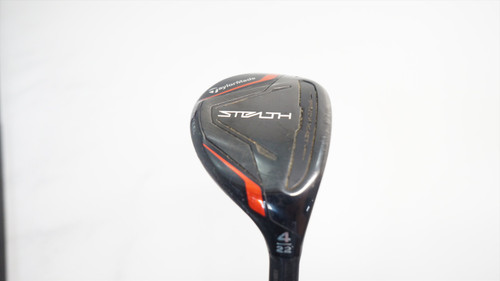 Taylormade Stealth Rescue 22° 4 Hybrid Stiff Flex Ventus Red 7 7417193 Fair ^