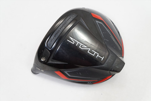 LH Taylormade Stealth 10.5* Degree Driver Club Head Only Lefty - Par+ - SEE NOTE