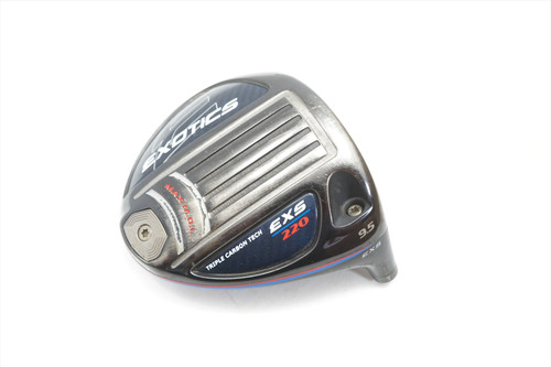 Tour Edge Exotics Exs 220 9.5* Driver Club Head Only 063015 Tour Edge Exotics Exs 220 9.5* Driver Club Head Only 063015