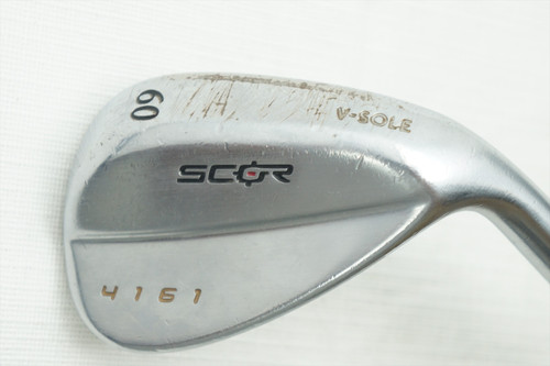 Scor 4161 V-Sole Scor4161 Lob 60 Degree Wedge Flex Genius 12 Steel 0728126 WR28