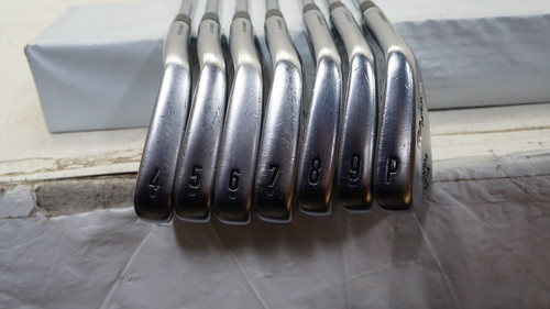 Callaway Apex Pro 19 Iron Set 4-Pw Stiff Project X 6.0 Steel 1120450 Good J13