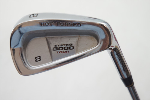 Power Play 3000 Tour Hot Forged 8 Iron Stiff Flex Dynamic Gold Steel 0687860