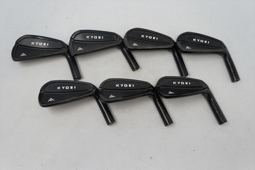 Kyoei Kk Cb Black 2022 4-Pw Iron Set Club Head Only .355 Taper 1121052