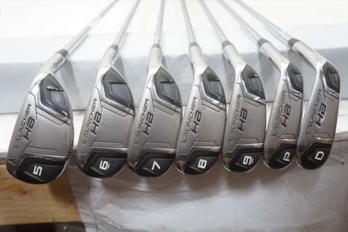 Cleveland Launcher Hb Turbo Iron Set 5-Pw Stiff Dynamic Gold Dst 097116 Mint IJ6