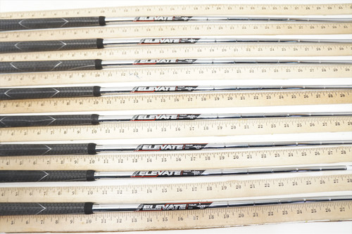 True Temper Elevate Tour X-STIFF 33.5"-37" 8pc Iron Shaft Set .355T 1082629