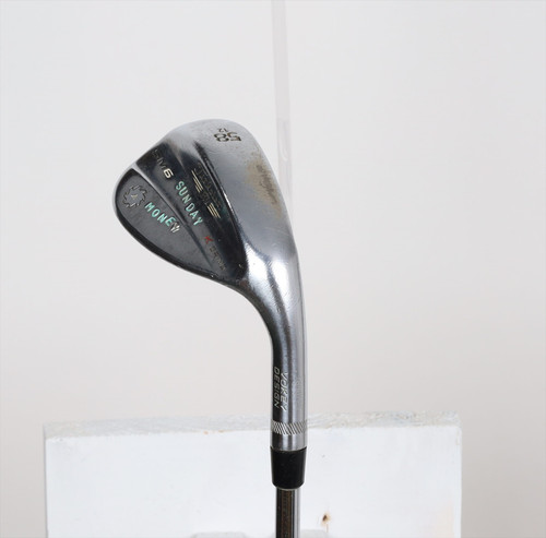 Titleist Vokey Sm6 Tour Chrome Wedge 58°-12 K-Grind Stock Stl
