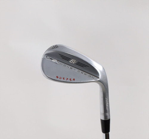 Titleist Vokey Sm8 Tour Chrome Wedge 58°-8 M-Grind Stiff Kbs Stl 1079528 Fair Titleist Vokey Sm8 Tour Chrome Wedge 58°-8 M-Grind Stiff Kbs Stl 1079528 Fair