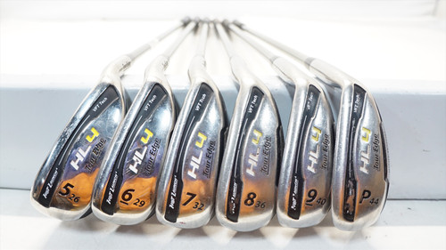 Tour Edge Hl4 Iron Set 5-Pw Regular Flex Ust Mamiya Graphite 1109175 Good IK2