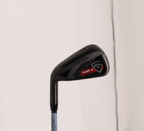 Callaway Razr X Black 6 Iron Stiff Flex Graphite 1078967 Excellent