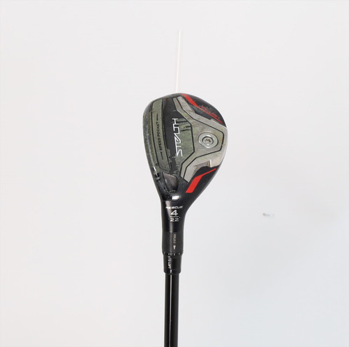 Taylormade Stealth Plus Rescue 22° 4 Hybrid Stiff Rdx Smoke 1136424 Left Hand D44 Taylormade Stealth Plus Rescue 22° 4 Hybrid Stiff Rdx Smoke 1136424 Left Hand D44