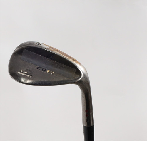 Cleveland Cg12 Black Pearl Wedge 60°- Wedge Stock Stl 1096965 Fair HB12-9-31 Cleveland Cg12 Black Pearl Wedge 60°- Wedge Stock Stl 1096965 Fair HB12-9-31