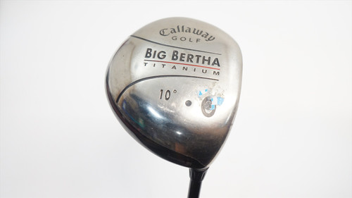 Callaway Big Bertha Ti 454 10° Driver Regular Flex Rch 1087524 Good HB6-7-33