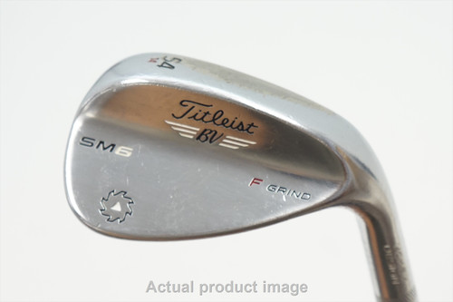 Titleist Vokey Sm6 Tour Chrome Wedge 54°-14 F-Grind Stock Stl 1015739 Good F46