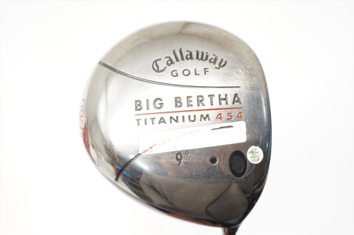 Callaway Big Bertha Ti 454 9° Driver Firm Flex Rch 1148075 Fair HB6-9-29