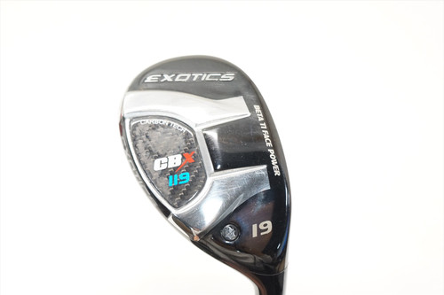 Tour Edge Exotics Cbx 119 19° 3H Hybrid Stiff Flex Nv 1146591 Good