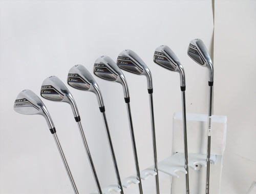 Cobra King F7 One Length Iron Set 5-Pw, Gw Regular Flex Steel 1163573 Good M74