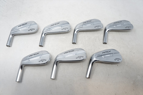 New Callaway 2021 Apex Pro 5-Pw, Aw Iron Set Club Head Only 1164755 Lefty Lh