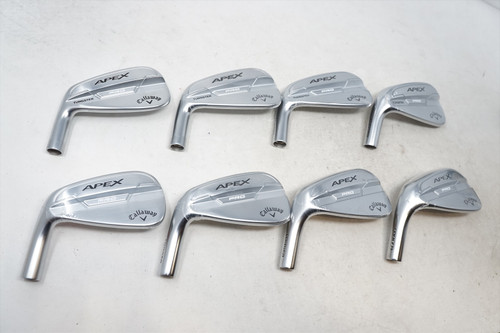 New Callaway 2021 Apex Pro 4-Pw, Aw Iron Set Club Head Only 1164756 Lefty Lh