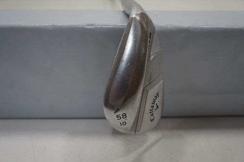 Callaway Jaws Raw Chrome Full Toe Wedge 58°-10 Stiff Dynamic Gold