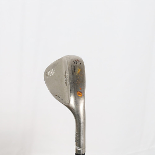 Titleist Vokey Sm6 Steel Grey Wedge 58°-7 S-Grind Stock Stl 1167665 Fair PA62 Titleist Vokey Sm6 Steel Grey Wedge 58°-7 S-Grind Stock Stl 1167665 Fair PA62
