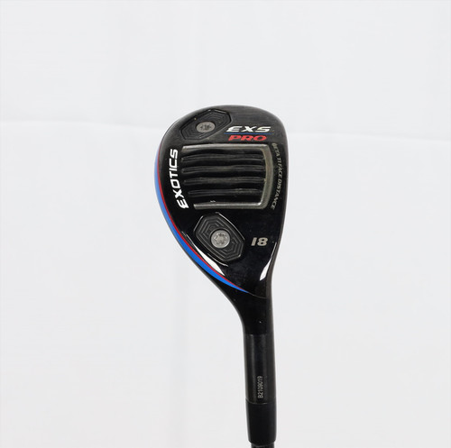 Tour Edge Exotics Exs Pro 18° 3H Hybrid Stiff Flex Tensei 1177556 Good HB12-6-38