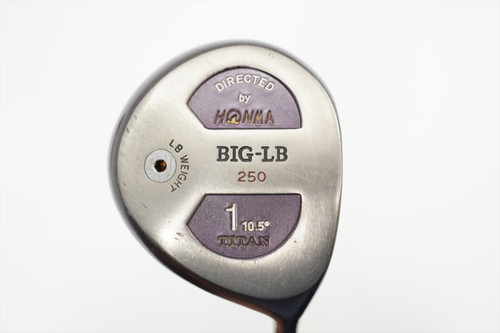 Honma 250 Titan Big Lb 10.5 Degree Driver Senior Flex Titanium Graphite 0834086