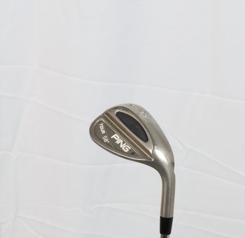 Ping Tour Black Chrome Nickel Wedge 58°- Wedge Stock Stl 1119154 Good HB6-3-76 Ping Tour Black Chrome Nickel Wedge 58°- Wedge Stock Stl 1119154 Good HB6-3-76