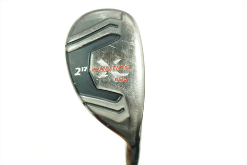 Tour Edge Exotics Cb5 17 Degree 2 Hybrid Stiff Ozik Program Graphite 820738 E41