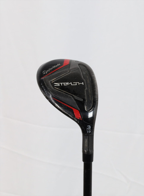 Taylormade Stealth Rescue 19° 3 Hybrid Extra Stiff Hzrdus Rdx Smoke 1130735 Good