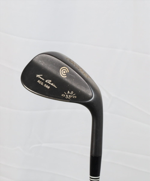 Cleveland 588 Black Melonite Wedge 53°- Wedge Stock Stl 0980146 Good