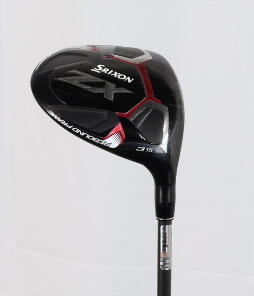 Srixon Zx 15° 3 Fairway Wood Regular Flex Evenflow Riptide 1187210 Good